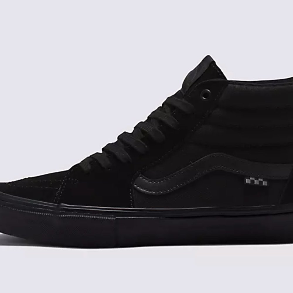 Black Hightop Vans